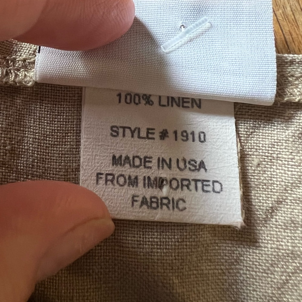 Habitat clothes to live in 100% linen top - Picture 4 of 8